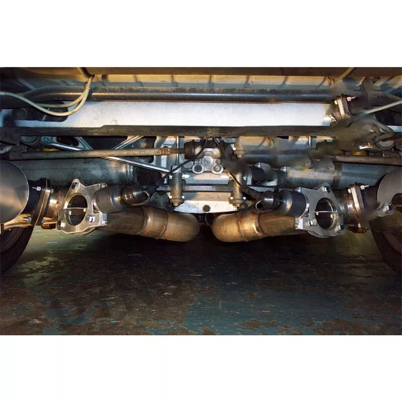 2.25 inch Dual Electric Exhaust Valve Y Pipe Control Motor Kit w/ Manual Switch - Image 2 of 4