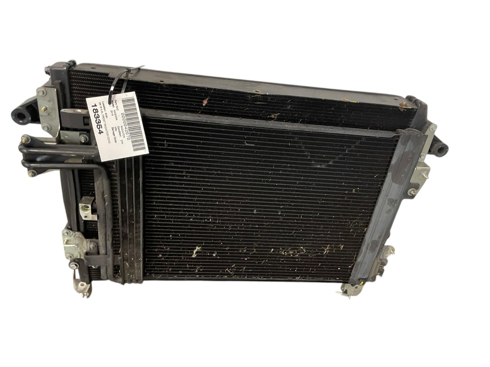 2008-2016 MASERATI GRANTURISMO 4.7L RWD FRONT RADIATOR CONDENSOR COOL FAN PACK