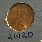 2012-D Lincoln Shield Cent — photo from another recent sale