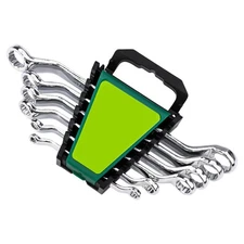 Double Ended Ratchet Box Wrench Set Metric Sizes 6 Piece Offset Design