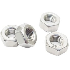 M8x1.0mm Pitch Hex Nuts Stainless Steel Metric Fine Thread Fasteners 20pcs