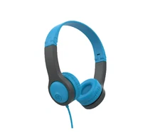 JLab JBuddies 2ND GEN Kids Headphones Volume Safe All-day Comfort BLUE/GRAY B35