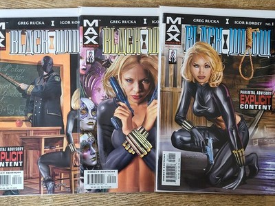 BLACK WIDOW  # 1-3 US Marvel Comics 2002  complete set of 3 NM-