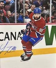 LUKE TUCH Signed 8x10 Photo! Montreal Canadiens! Laval Rocket! W/COA