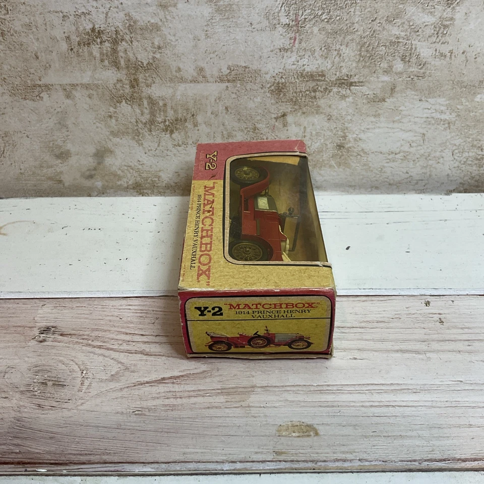 Matchbox Y-2 1914 PRINCE HENRY VAUXHALL, MODELS OF YESTERYEARS, IN BOX. - Image 3 of 4