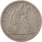 1872-P Seated Liberty Dollar Choice F/VF Great Eye Appeal Nice Strike