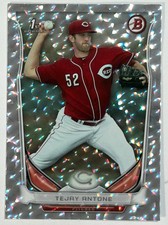 2014 Bowman Draft #DP131 Tejay Antone Silver Ice Cincinnati Reds Baseball