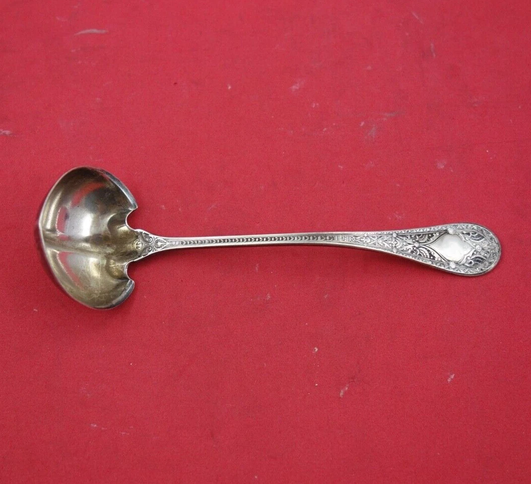 Persian by Whiting Sterling Silver Sauce Ladle 5 1/2"