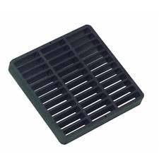 NDS 980G Square Grate, Diamond Design, Fits Catch Basin Drain, Risers and Low...