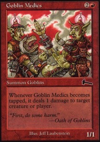 Goblin Medics LP, English MTG Urza's Legacy - Picture 1 of 1