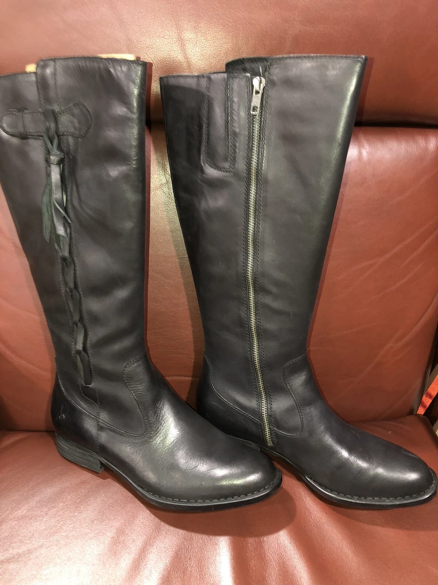 Born cook boots black sale