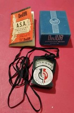 DeJur Photo Electric Exposure Meter Model 5 B, W/ Original Box