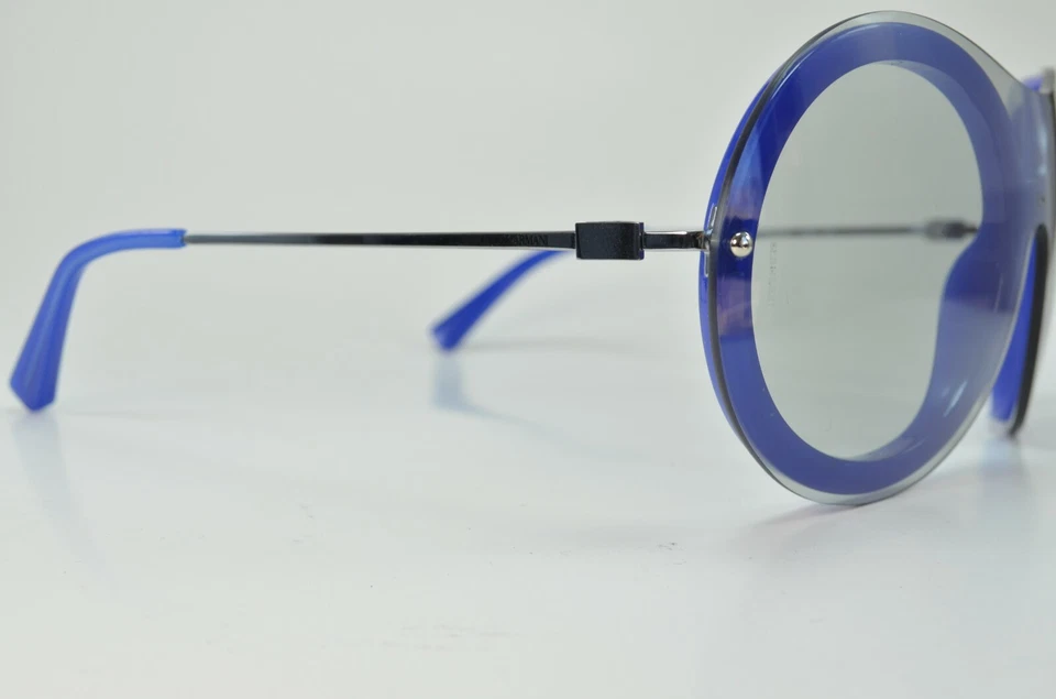 Authentic Emporio Armani EA 4055 5425/87 Blue/Clear Sunglasses Foto 2 de 4