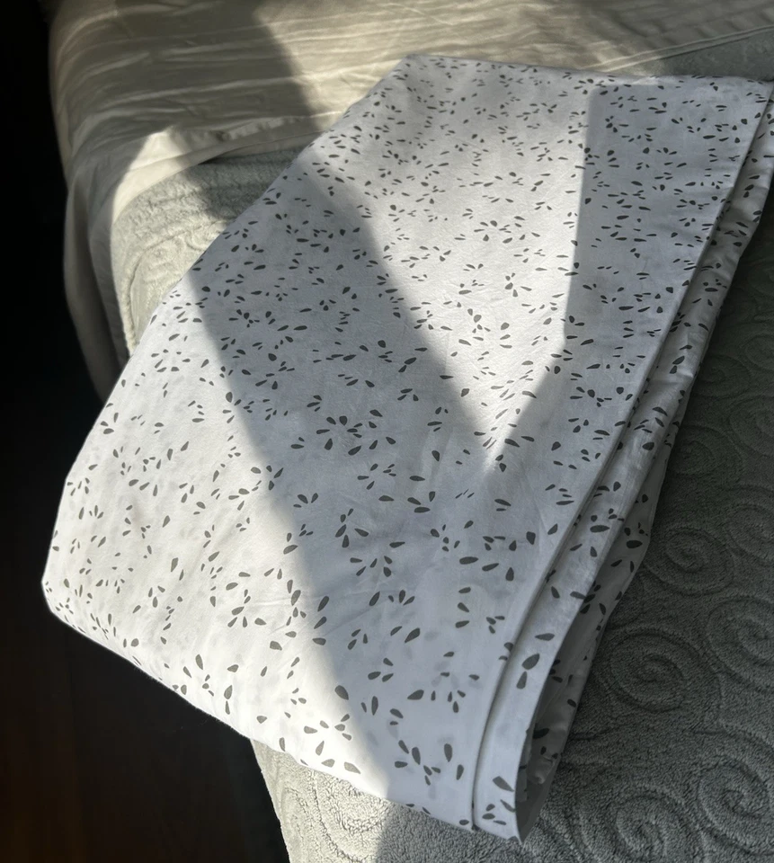 Funda nórdica Cajón y barril completa/queen - blanca y gris Foto 2 de 4