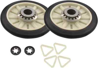 Whirlpool WED4850BW1 Genuine Dryer Rollers Belt Pulley Kit