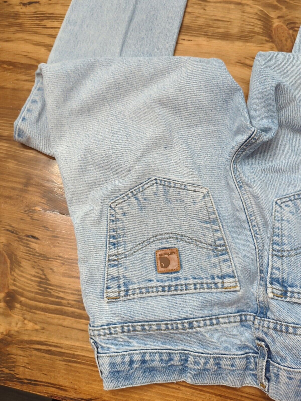 Carhartt Traditional Fit Jeans Mens 31x32 Blue De… - image 5