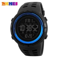 Men's Sports Watch LED Digital Waterproof Chronograph