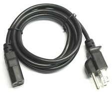 Power Cable Cord for View Sonic Projectors PJD6552LWS PJD7333 PJD7383