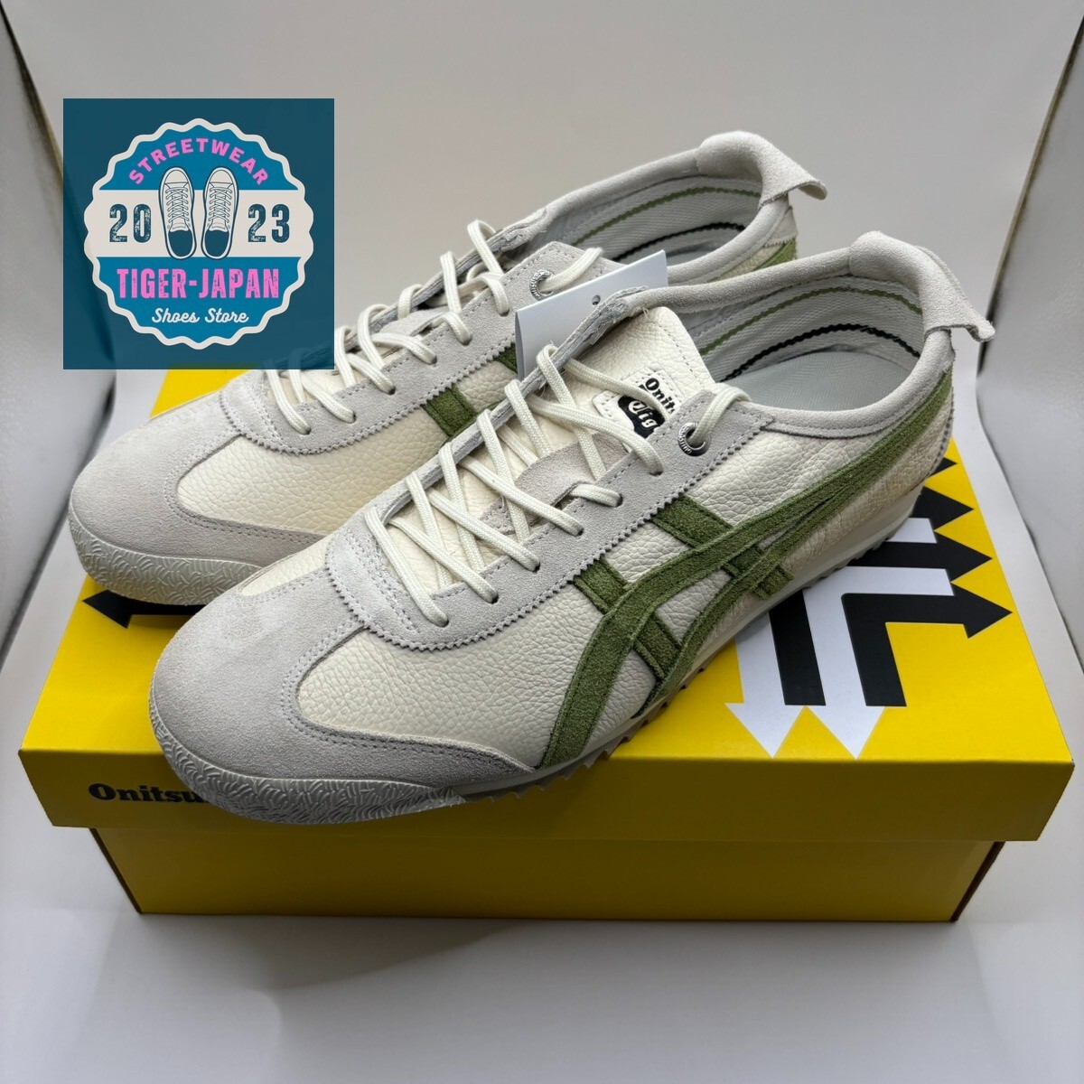 Onitsuka Tiger MEXICO 66 SD 1183C015 201 BIRCH GREEN Unisex Shoes