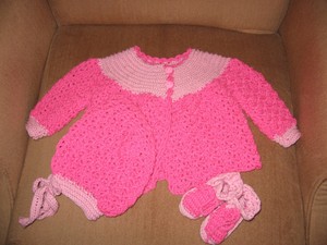 baby sweater with cap