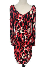 NEW Yoana Baraschi Anthropologie Dress Women's MEDIUM Poppy Shoulder Slits - AC