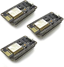 Hiletgo 3Pcs ESP8266 Nodemcu CP2102 ESP-12E Development Board Open Source Serial