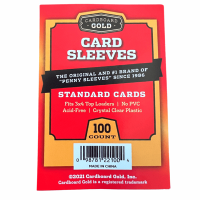 Cardboard Gold Standard Card Sleeves 100, CANADA FREE SHIPPING