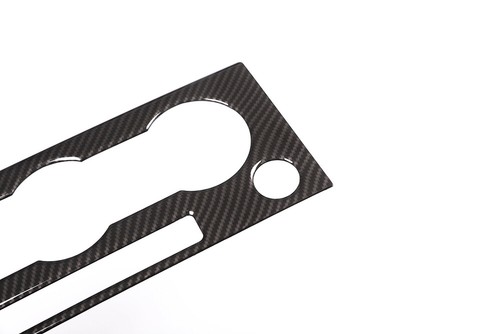 Cubierta de panel de aire acondicionado para medios de fibra de carbono para Discovery 5 HSE 2017-2018 - Imagen 4 de 12