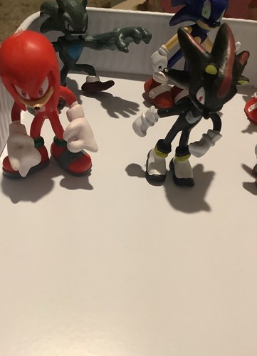 Sonic Anime The Hedgehog Toys - Confezione da 6 Personaggi Sonic -Sonic Toys,Sonic... - Foto 3 di 7