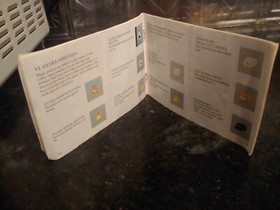 GAUNTLET Nintendo NES Original 1988 Game ex-Long Manual TENGEN Booklet **ONLY**