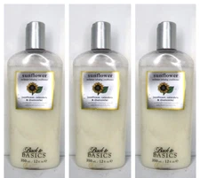 3 Back to Basics SUNFLOWER MOISTURE INFUSING CONDITIONER 12 oz Each (120)