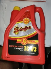 1 Schaeffer's Oil Supreme #706 Synthetic Plus 2-Cycle TC-W3 (1 Gallon)