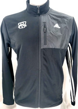 NEW Western Michigan Broncos Adidas Tranisitional Tracktop FZ Jacket Men's S