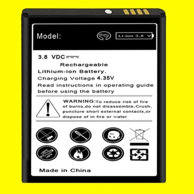 Long Lifespan 2550mAh Extended Slim Battery for Coolpad Legacy SR CP3648 Phone