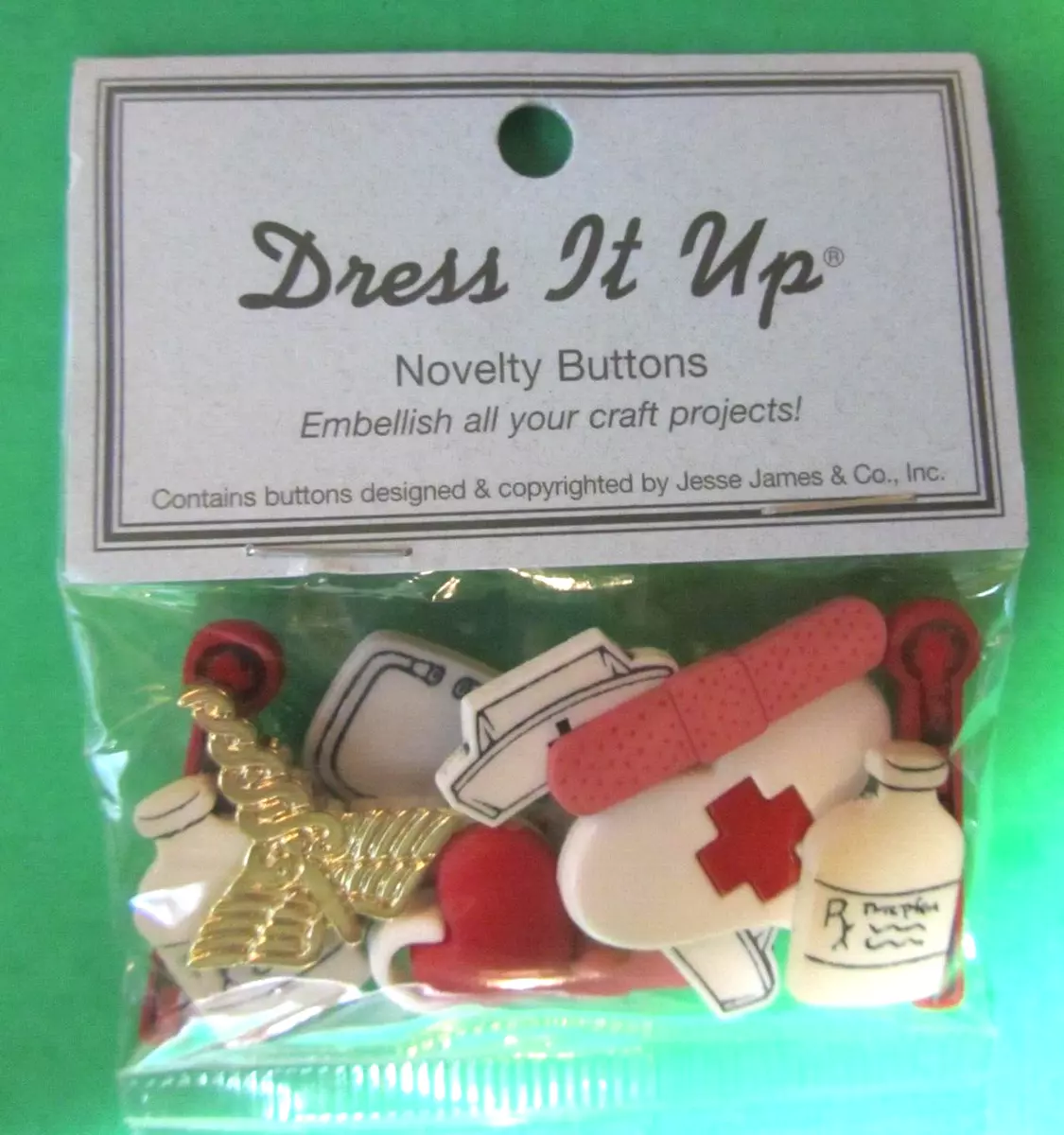 Novelty craft buttons online