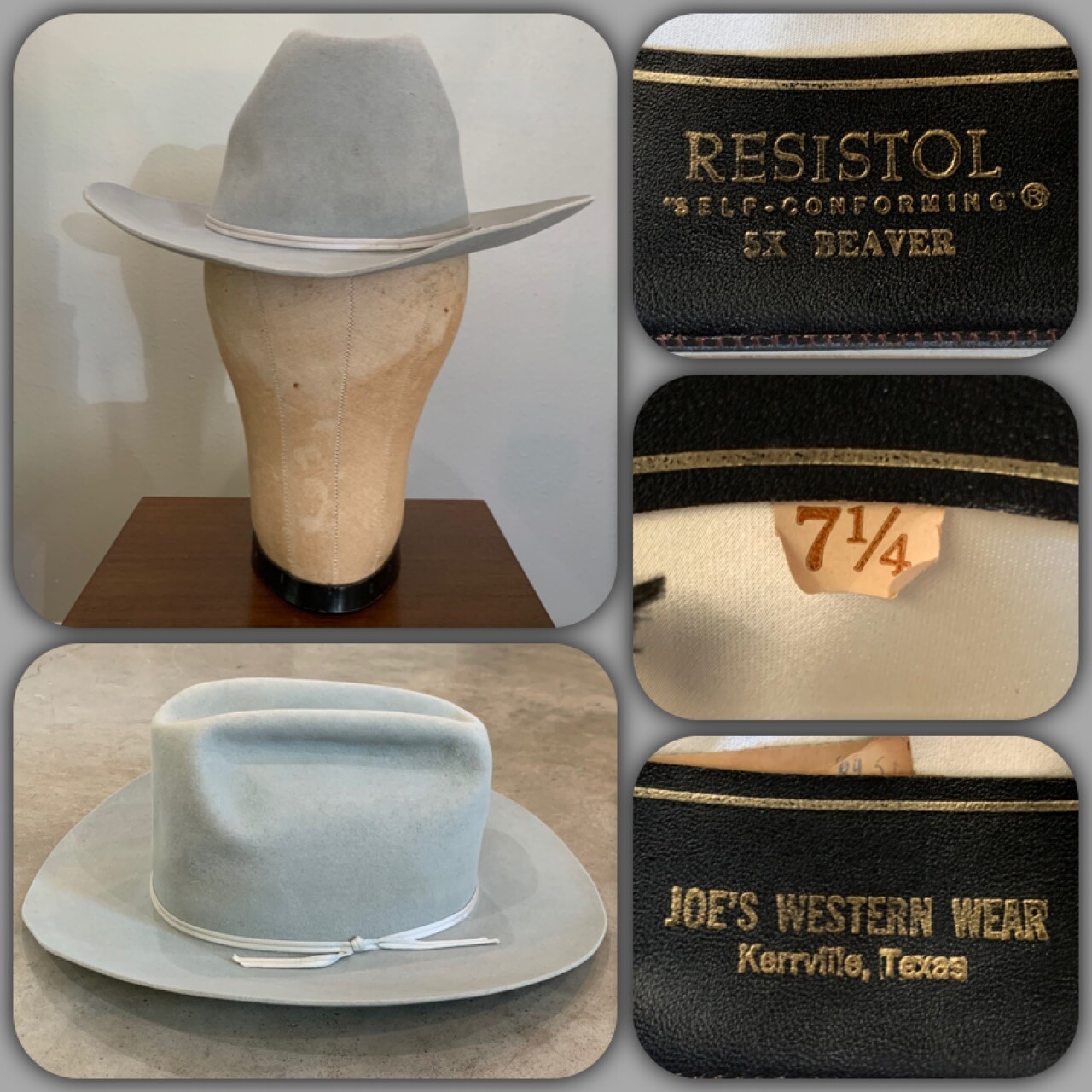 resistol self conforming 5x beaver