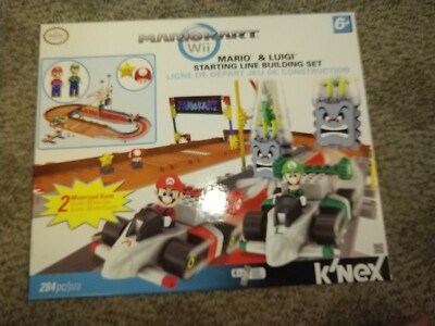 Mario Startingline Wii MarioKart Mario and Luigi Starting Line Building Set | eBay