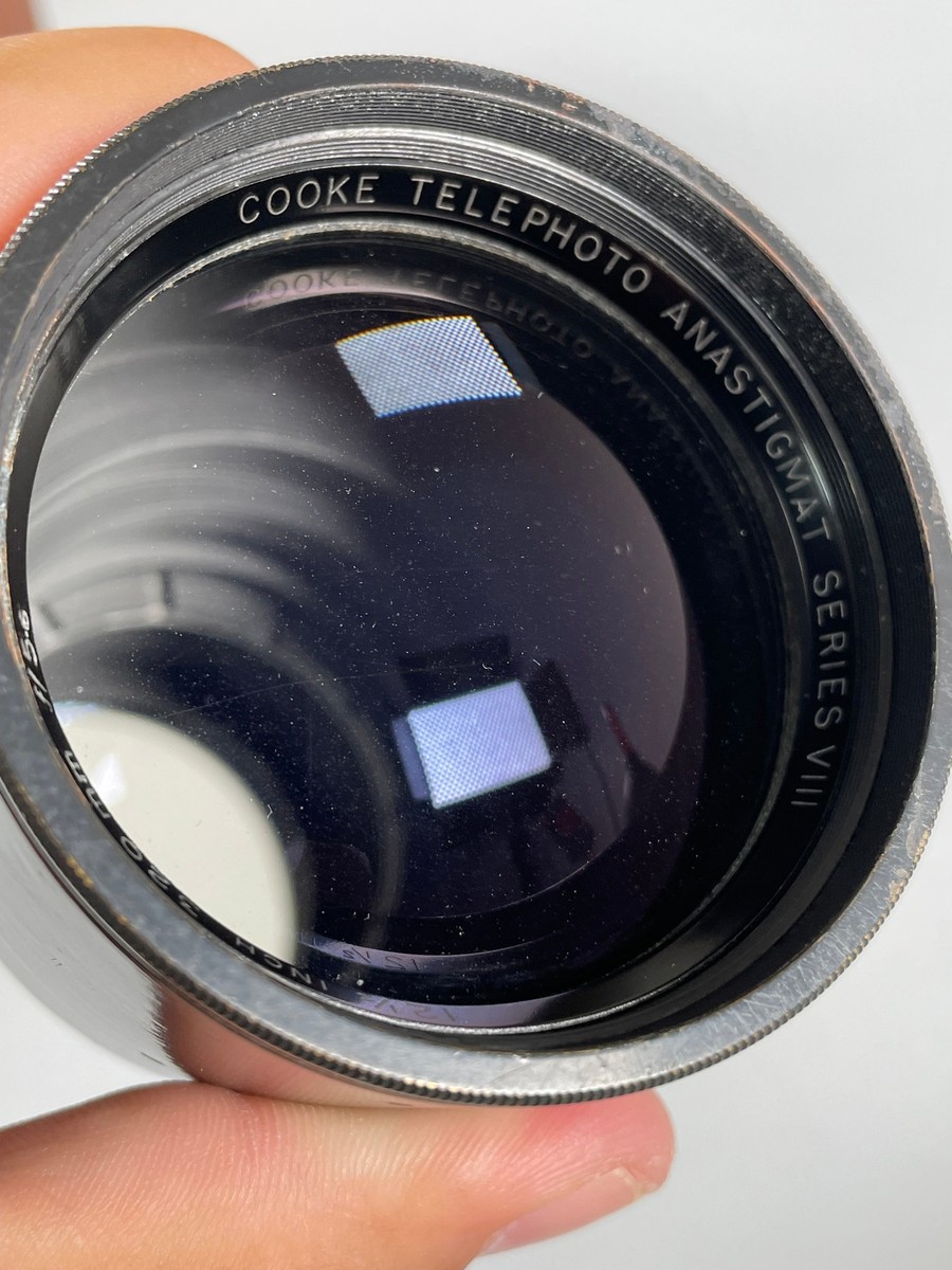 Cooke 12.5in 320mm f5.6 Series VIII Telephoto Anastigmat Cooke 12.5in 320mm f5.6 Series VIII Telephoto Anastigmat
