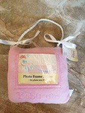 Baby Girl Birth Announcement Door Hanger, Baby Shower Nursery, Photo Frame Gift