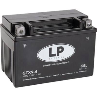 GTX9-4 (YTX9-BS GEL) DIN 50812 LANDPORT Gel Roller- u. Motorradbatterie