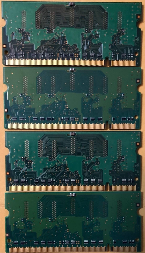 Hynix 256 MB 1Rx16 PC2-5300S-555-12 SO-DIMM, HYMP532S64BP6-Y5 AB (Lot of 4) - Image 2 of 2