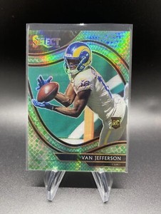 2020 Select Tmall Van Jefferson RC Dragon Scale Field Level Sp /67 Rams Rookie