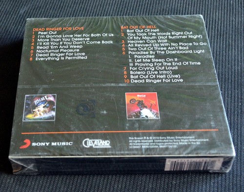 2CD Box - MEAT LOAF - Bat out of Hell + Dead Ringer - Two Original Albums - NEW - Picture 3 of 3