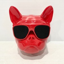 Mini Portable AeroBull Bulldog Red Wireless Speaker - Tested - Free Postage