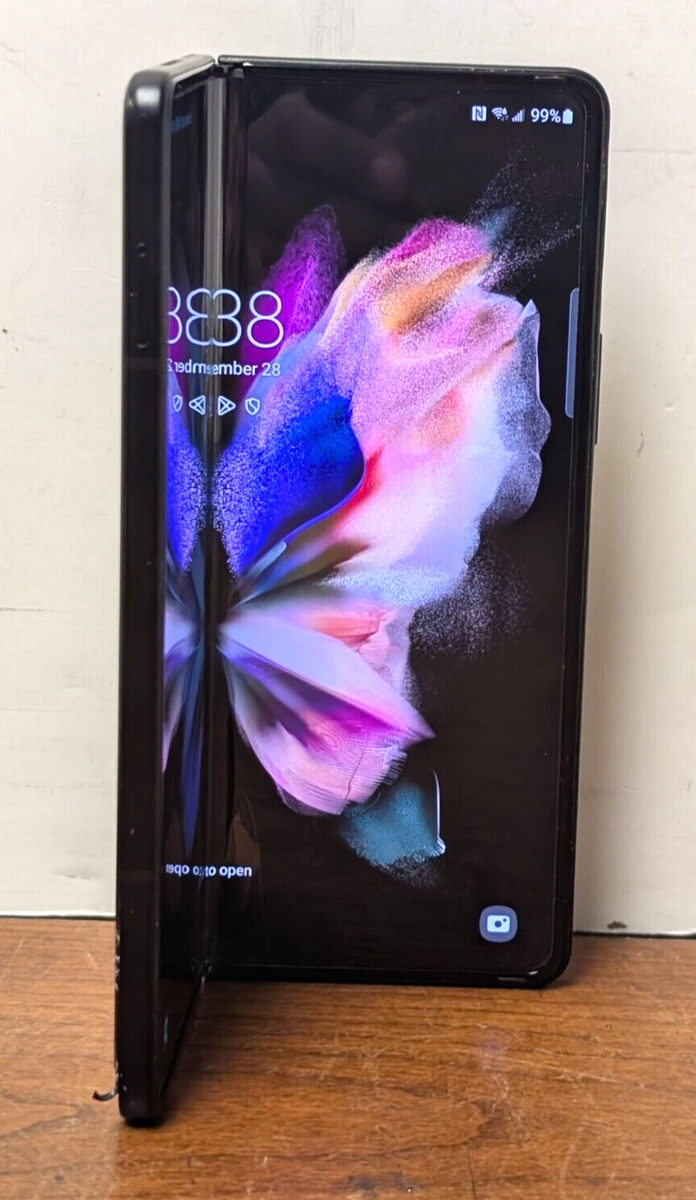 Samsung Galaxy Z Fold3 SM-F926U 256GB Phantom Black | eBay