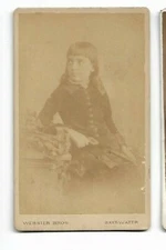 Unidentified Young Girl; Photo by Webster Bros, Bayswater W (4677)