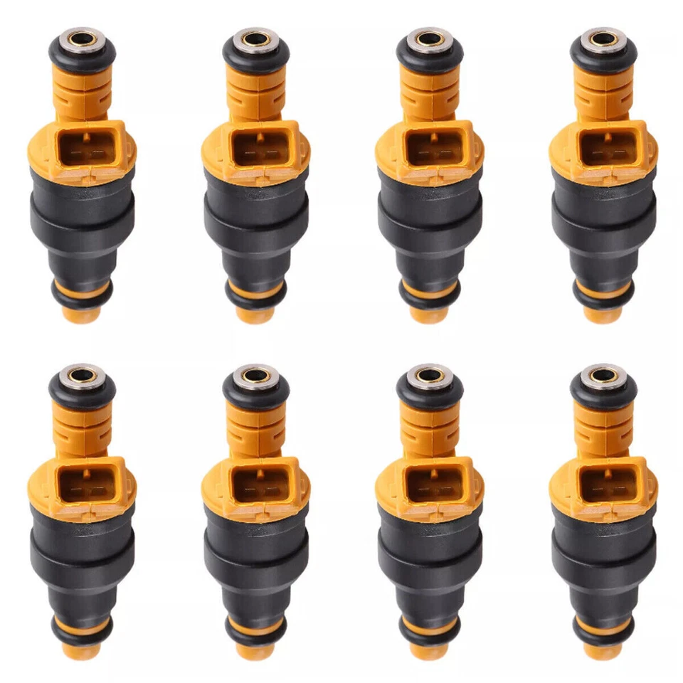 OEM 8x Bosch Fuel Injectors For 1993-2003 Ford F-150 F-250 4.6/5.0/5.4/5.8 Foto 3 de 4