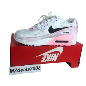Nike Air Max 90 GS White Black Artic Pink DM3110-100 Size 5.5 Y Womens 7 |  eBay