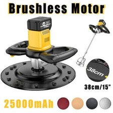 400W Mixer Rechargeable Electric Concrete Mortar Trowel Masons Polishing Machine