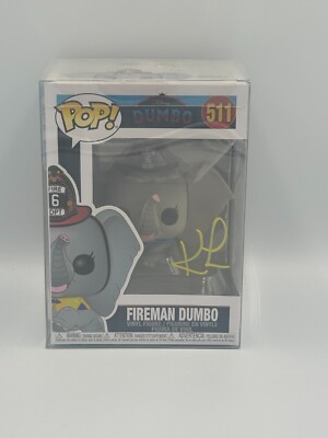 Funko Pop! Disney FIREMAN DUMBO #511 Signed By Katie Leigh COA Collectible